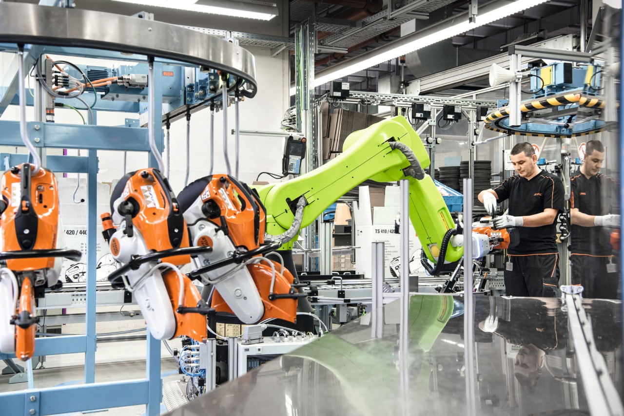Producție la STIHL