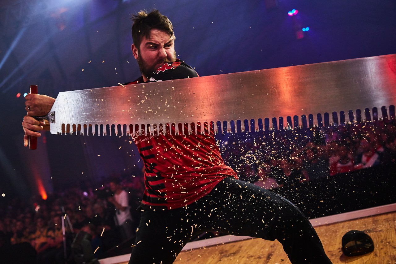 Zona de presă Timbersports